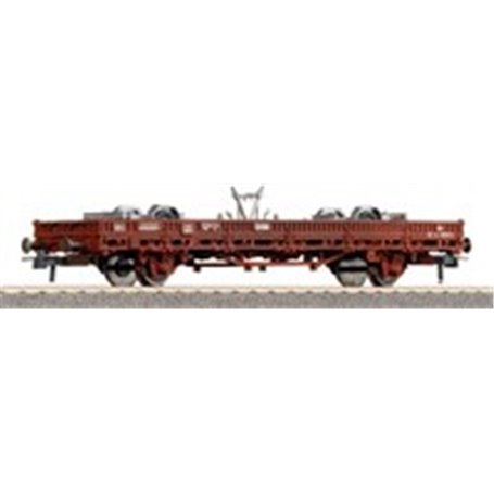 Roco 47787 Flakvagn med last av 2 st båttrailers DSB