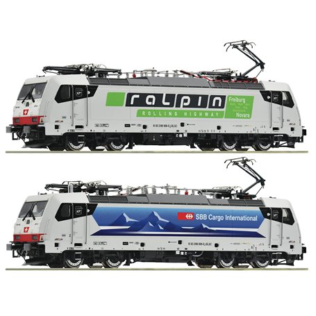 Roco 70652 Ellok 186 908-6 SBB/RAlpin, med ljudmodul