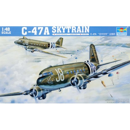 Trumpeter 02828 Flygplan C-47A "Skytrain"