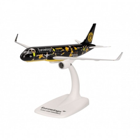 Herpa Wings 613927 Flygplan Eurowings Airbus A320 "BVB Fanairbus" - D-AEWM