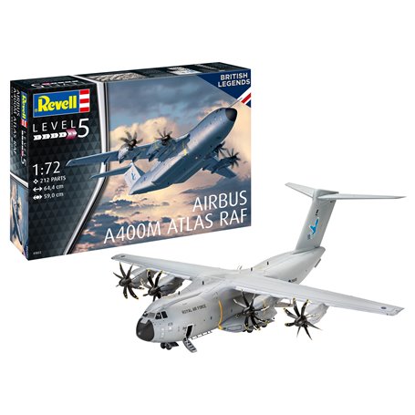 Revell 03822 Flygplan Airbus A400M Atlas RAF