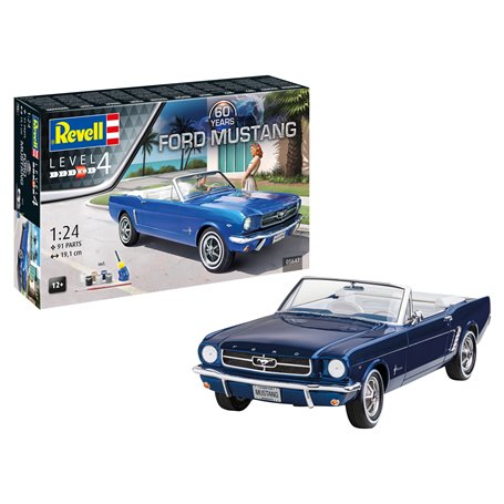 Revell 05647 60th Anniversary Ford Mustang "Gift Set"