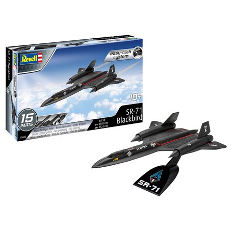 Revell 03652 Flygplan Lockheed SR-71 Blackbird easy-click-system