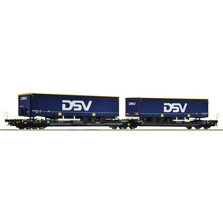 Roco 6600034 Articulated double-pocket wagon T3000e, TX Logistik