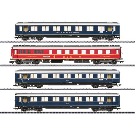 Märklin 43233 Personvagnsset DB F 41 Senator Express "Insider 2024"