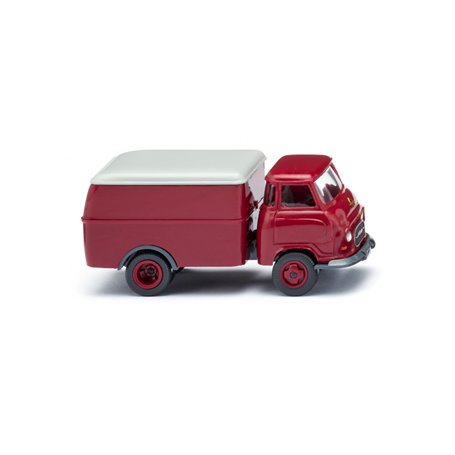 Wiking 034401 Hanomag courier van - purple red