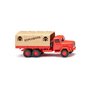 Wiking 042701 Flatbed lorry (Magirus) - luminous red