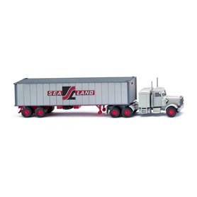 Wiking 052707 Container tractor-trailer (Peterbilt) "Sealand"