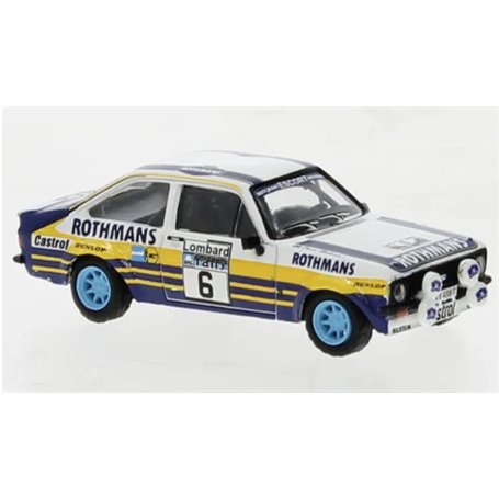 Brekina 19587 Ford Escort RS 1800, No.6, Rallye RAC Lombard 1979