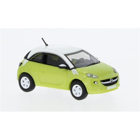 Brekina 870382 Opel Adam, metallic-light green/white 2013