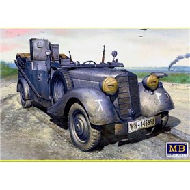 Master Box 3531 Sd. Kfz. 2 Type 170 VK, German Military Radio Car, WW II