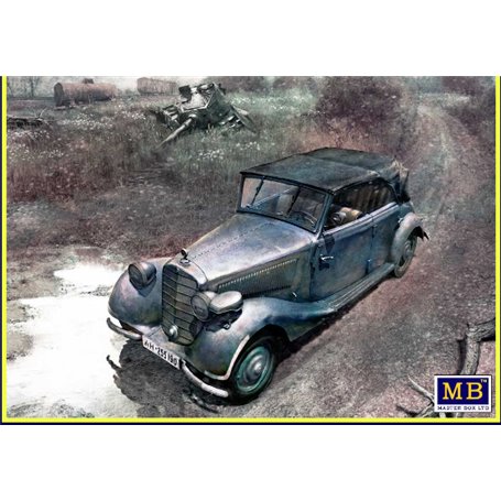 Master Box 35100 German Military Car, Typ 170 V, Tourenwagen, 4 türen, 1937-1940