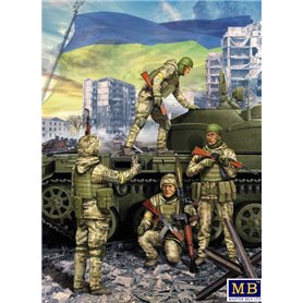 Master Box 35223 Figurer Russian-Ukrainian War Series "Defence of Kyiv, March 2022