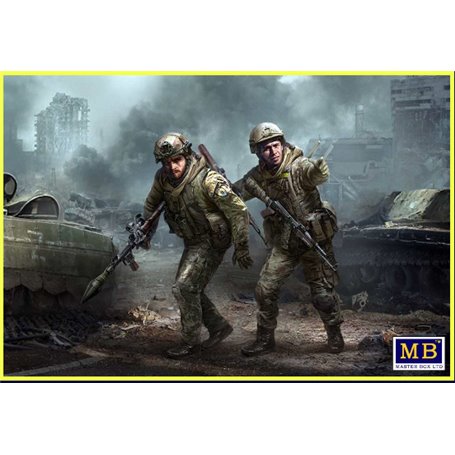 Master Box 35224 Figurer Russian-Ukrainian War Series "Defence of Mariupol, March 2022