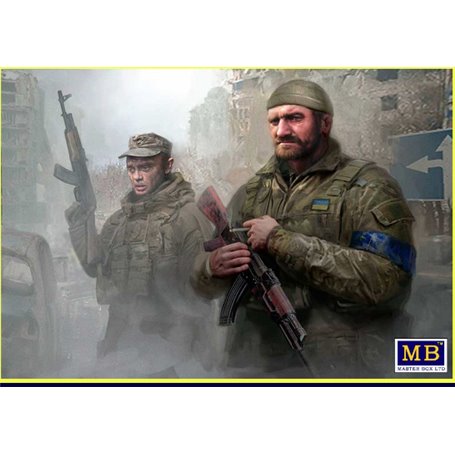 Master Box 35226 Figurer Russian-Ukrainian War Series "Territorial Defence Forces", April 2022