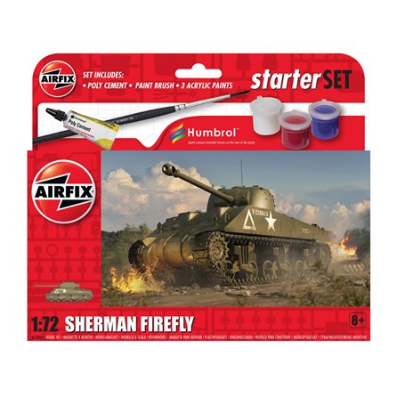 Airfix 55003 Starter Set - Sherman Firefly