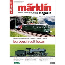 Märklin 399015 Märklin Magazin 3/2024 Engelska