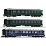 Roco 6200036 Personvagnsset 3 piece set 1: Express train coaches, CSD