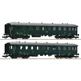 Roco 6200037 2 piece set 2: Express train coaches, CSD