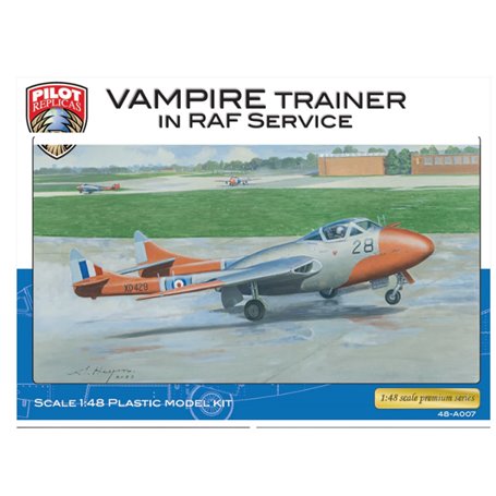 Pilot Replicas 48A007 Flygplan Vampire Trainer in RAF Service