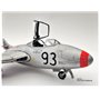 Pilot Replicas 48A006 Flygplan Vampire Trainer J28 C Swedish Air Force