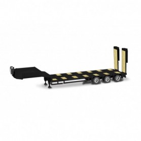 Herpa 076371-009 Goldhofer low boy trailer 3axles, black