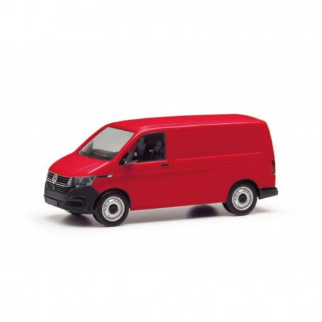 Herpa 096799-002 Volkswagen (VW) T6.1 Kasten, cherry red