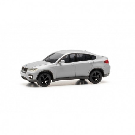 Herpa 024037-004 BMW X6 (E71), titanium silver dull