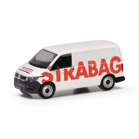 Herpa 098014 Volkswagen (VW) T6.1 box "STRABAG"