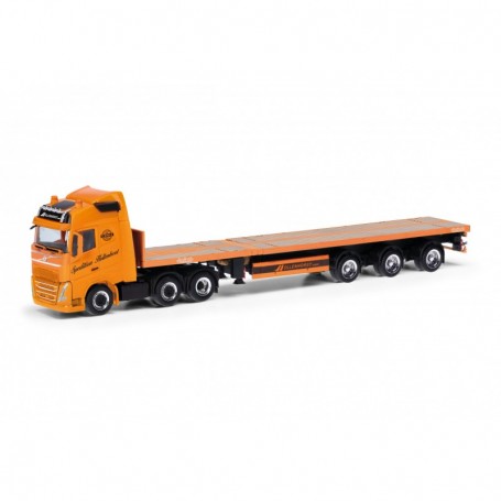 Herpa 318006 Volvo FH GL 2020 tele semitrailer "Spedition Hollenhorst" (North Rhine-Westphalia Nottuln)