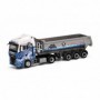 Herpa 318044 MAN TGX GM dump semitrailer "Brückmann Kassel Huskies" (Hesse Endermünde)