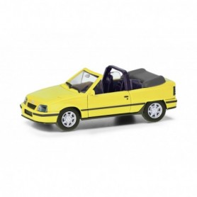 Herpa 421027 Opel Kadett E Gsi Cabrio, Jamaica yellow