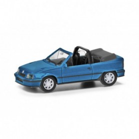 Herpa 430920 Opel Kadett E Gsi cabrio, laserblue metallic