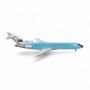 Herpa Wings 537544 Flygplan Braniff International Boeing 727-200 - N403BN - Solid New Dark Blue