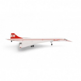 Herpa Wings 537575 Flygplan Braniff International Concorde - N81AC