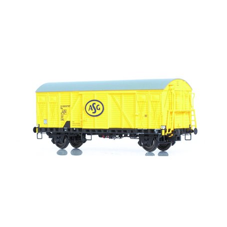 Dekas DK-872316 Godsvagn ASG, SJ Ge 550 276, yellow, approx 1954-68