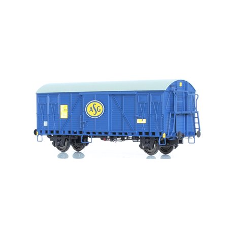 Dekas DK-872317 Godsvagn ASG Gs-u, 23 RIV 74 SJ 012 0 006-8, blue, approx 1970-90