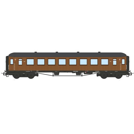 NMJ 153201 Personvagn typ B03c 645 2:a klass NSB