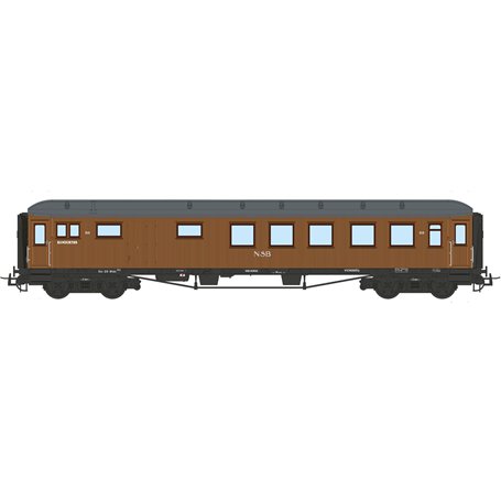 NMJ 156201 Personvagn typ BFo2c 213 2:a klass NSB