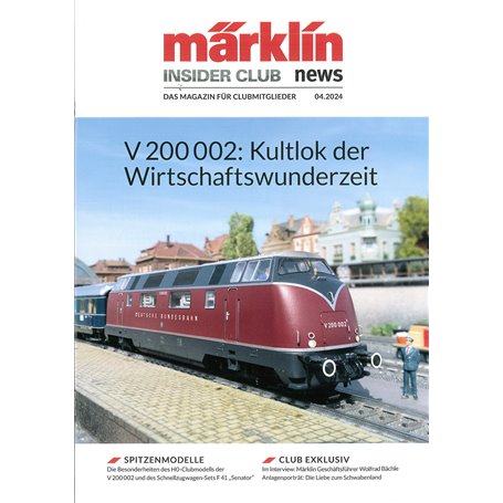 Märklin INS042024T Märklin Insider 04/2024 Tyska