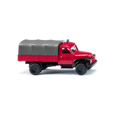 Wiking 034505 Fire brigade - Flatbed lorry (Hanomag L 28)