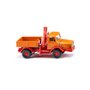 Wiking 049305 Heavy duty tractor unit (Faun) yellow orange