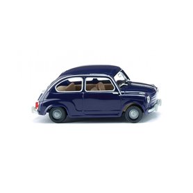 Wiking 009907 Fiat 600 - dark blue