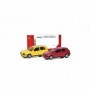 Herpa 014014 Herpa MiniKit. Volkswagen (VW) Golf III VR6 2-doors, 2 Set, flash red  sulphur yellow