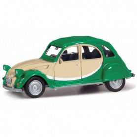 Herpa 020817-007 Citroën 2CV Charleston, green beige