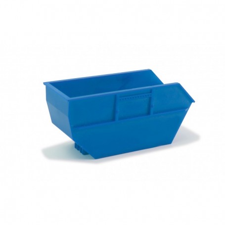 Herpa 054621 Skip tray 15m³ for AK16, blue (2 pieces)