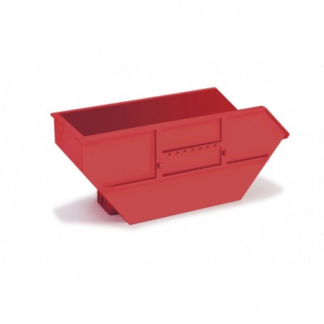 Herpa 054669 Skip tray 7m³ for AK12, red (2 pieces)