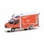 Herpa 098120 Mercedes-Benz Sprinter "18 rescue vehicle"fire brigade Hamburg"