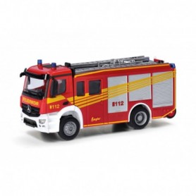 Herpa 098168 Mercedes-Benz Actros S HLF 2000 auxiliary fire engine "fire brigade"