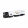 Herpa 318112 DAF XG+ refrigerated box semitrailer truck "Reich"